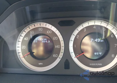 2010 Volvo S80 T6 z USA, uszkodzony, nr VIN YV1992AH1A1123471